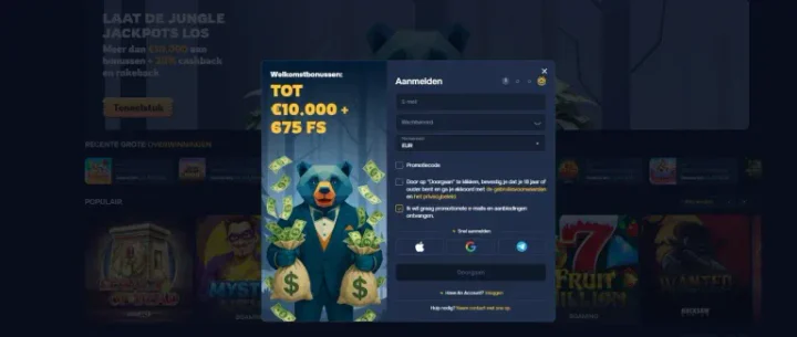 baloo casino registratie